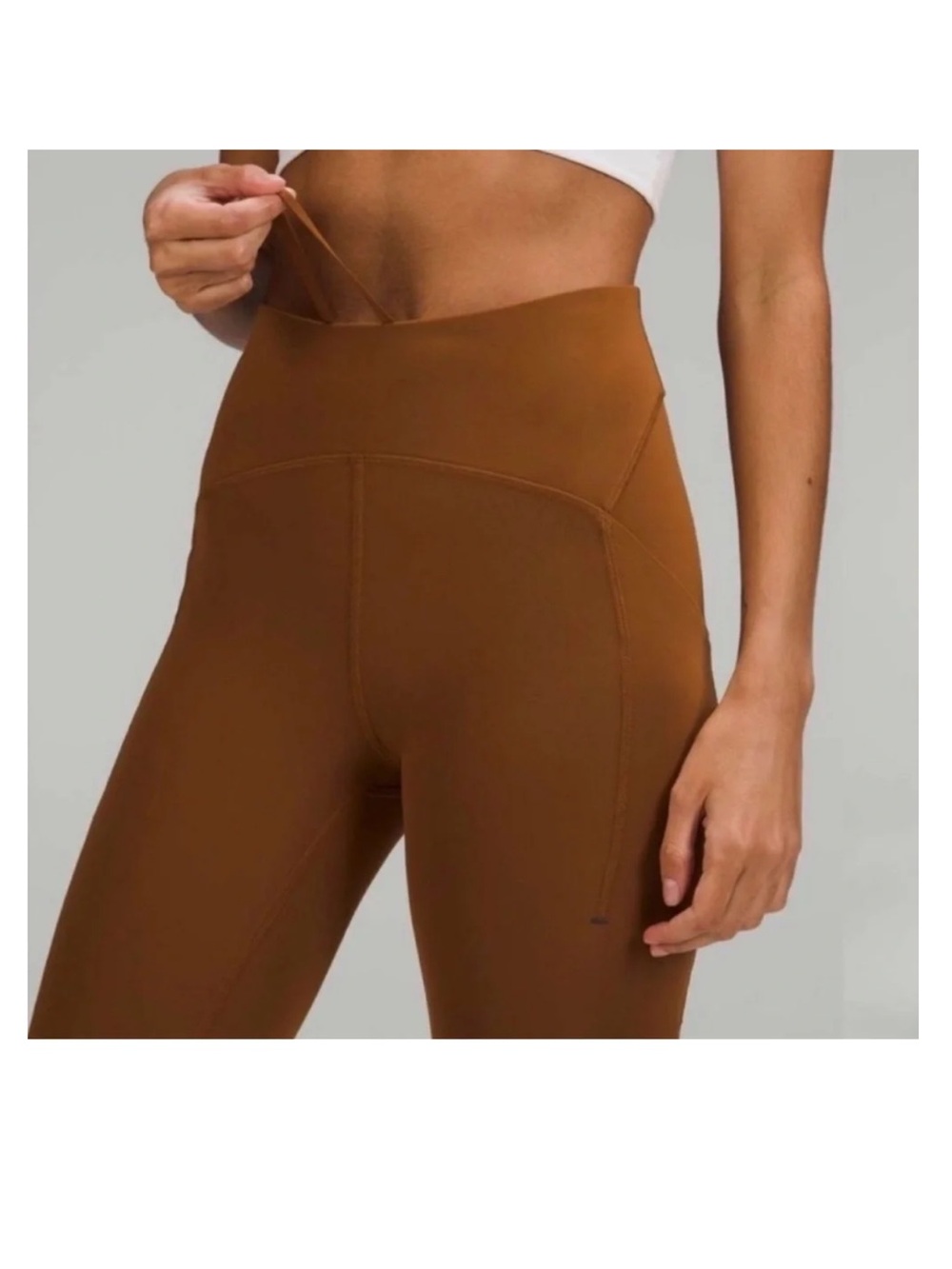 lululemon athletica Rust Orange High-Rise Leggings - Picture 2 of 10